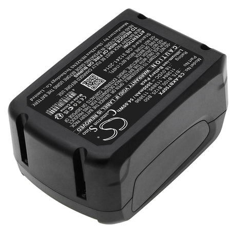 18.0V, Li-ion, 3000mAh, Gardening Tools battery fits Al-ko, 113894, 113857, Ar 1835 Cordless Scarifier, 54.00Wh Gardening Tools Cameron Sino Technology Limited (Power Tools)