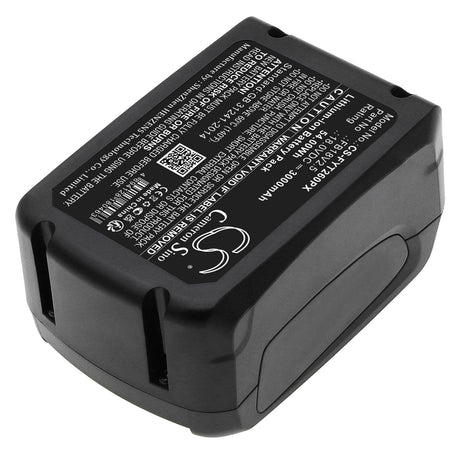 18.0V, Li-ion, 3000mAh, Gardening Tools battery fits Flymo, Fb18v2.5, Easiclean Li 18v Cordless Pres, Easiclean Li Plus, 54.00Wh Gardening Tools Cameron Sino Technology Limited (Power Tools)