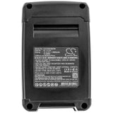 18.0V, Li-ion, 4000mAh, Power Tools battery fits Einhell, Kraftixx, 45.114.36, 4118907, Agillo 18/200, 72Wh Power Tools Cameron Sino Technology Limited (Power Tools)