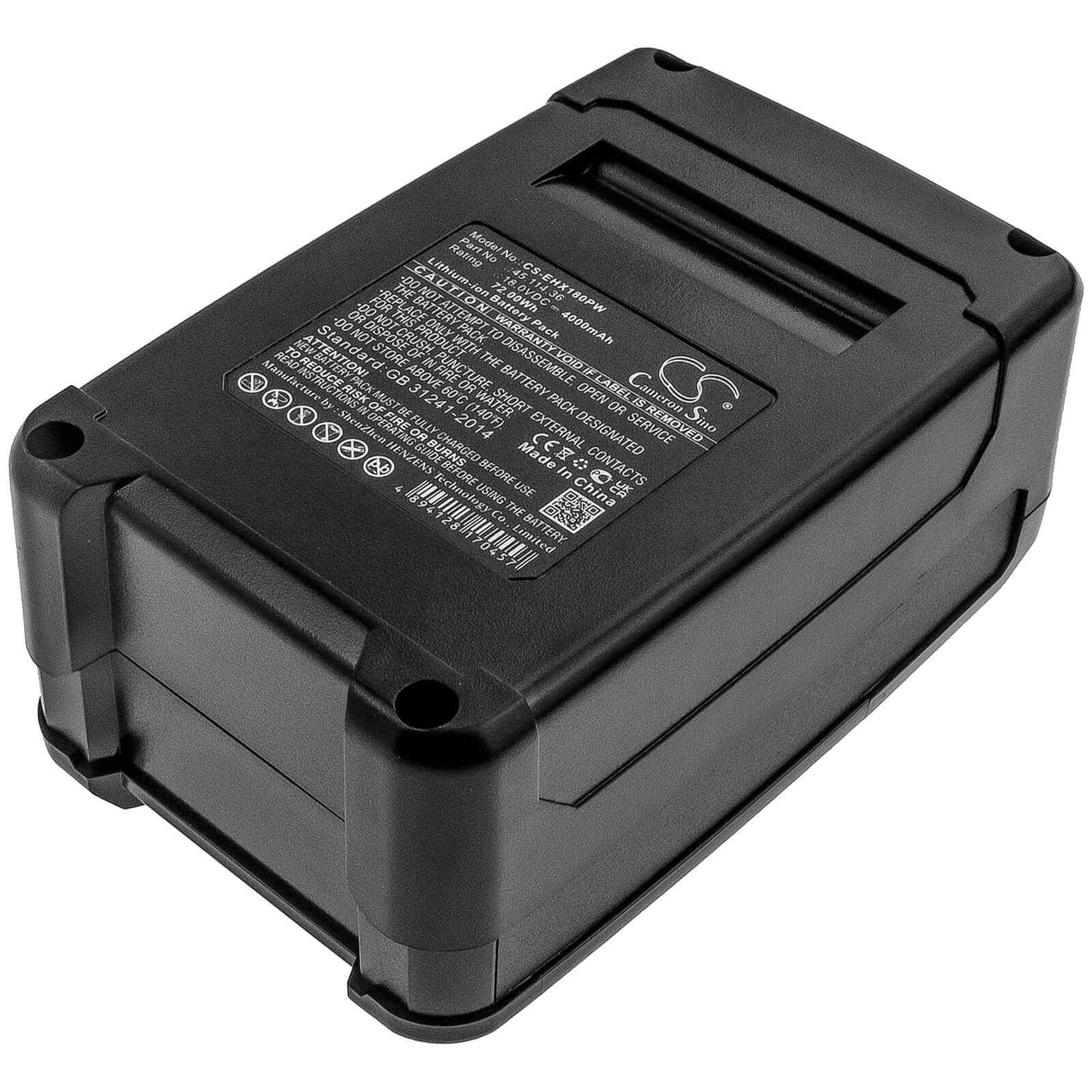 18.0V, Li-ion, 4000mAh, Power Tools battery fits Einhell, Kraftixx, 45.114.36, 4118907, Agillo 18/200, 72Wh Power Tools Cameron Sino Technology Limited (Power Tools)