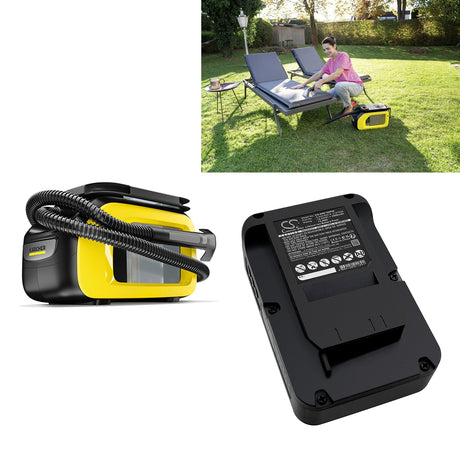 18.0V, Li-ion, 4000mAh, Gardening Tools battery fits Karcher, 14442420, 18-36 Cordless 18v Push Lawnmo, 72.0Wh Gardening Tools Cameron Sino Technology Limited (Power Tools)