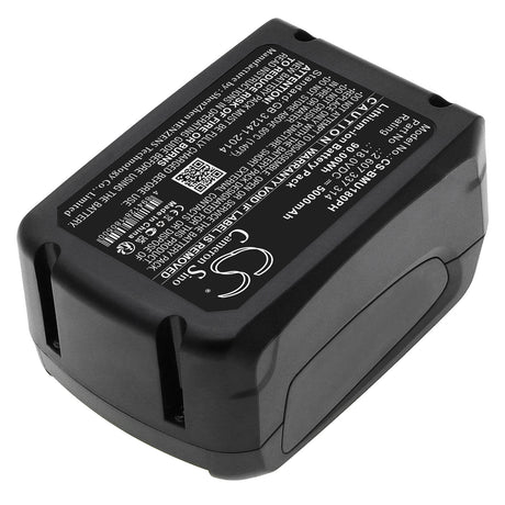 18.0V, Li-ion, 5000mAh, Gardening Tools battery fits Bosch, 1600a005b0, Advancedcut 18, Advancedglue 18v, 90.00Wh Gardening Tools Cameron Sino Technology Limited (Power Tools)