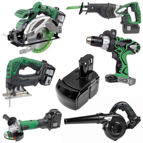 18.0V, Li-ion, 5000mAh, Power Tools battery fits Hitachi, 326240, C 18dl, C 18dlx, 90Wh Power Tools Cameron Sino Technology Limited (Power Tools)