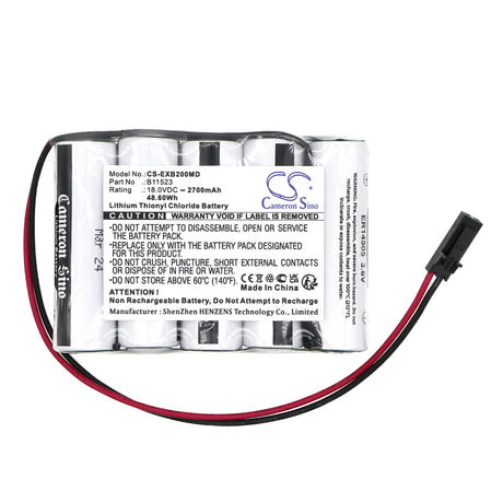 18.0V, Li-SOCl2, 2700mAh, Medical battery fits Exogen, 81001906, 2000+, 4000+, 48.60Wh Medical Cameron Sino Technology Limited (Medical)