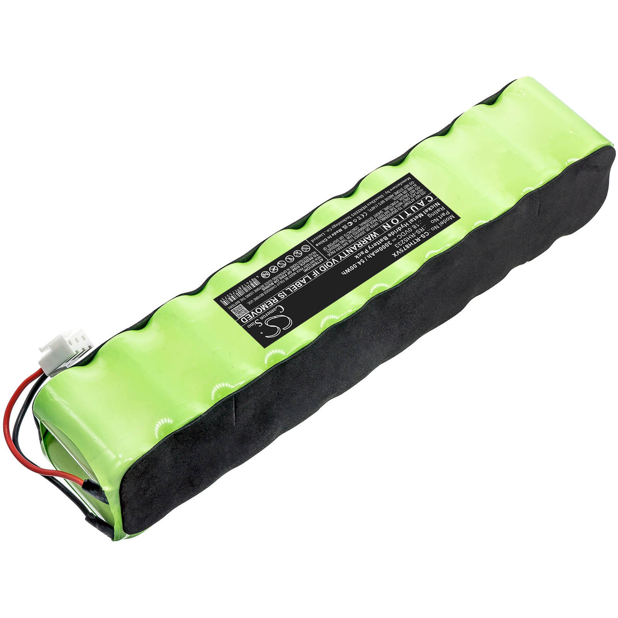 18.0V, Ni-MH, 3000mAh, Vacuum battery fits Tefal, Rowenta, 2210017128, 2210017132, 2210017133, 54.00Wh Vacuum Cameron Sino Technology Limited