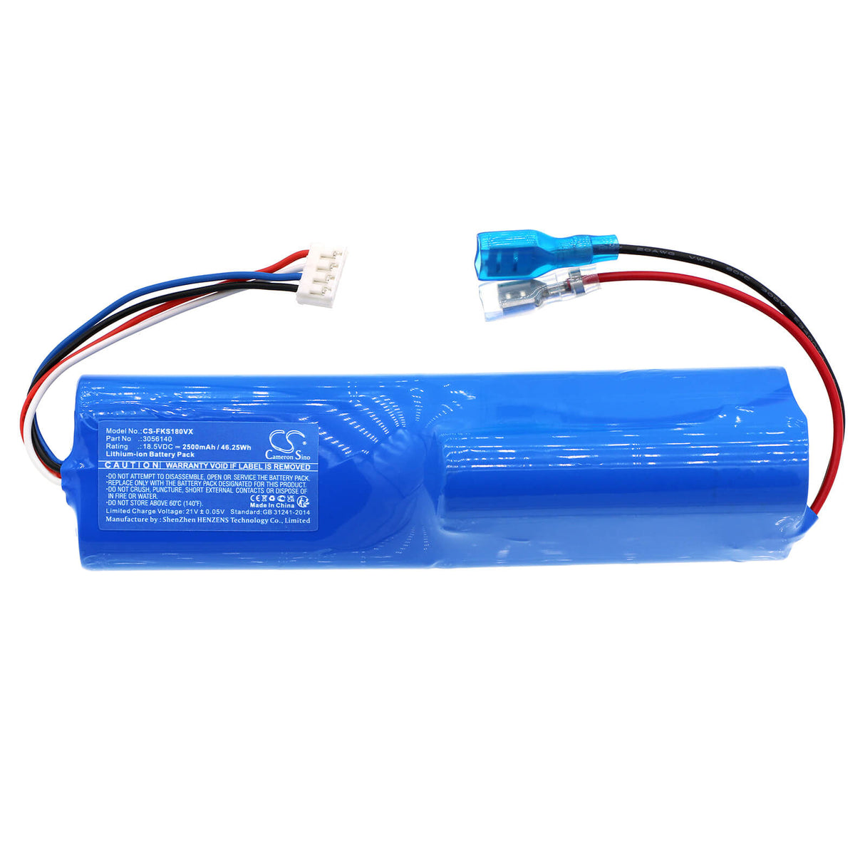 18.5V, Li-ion, 2500mAh, Vacuum battery fits Fakir, As 1800 T, As Wh Racing Edition, Premium, 46.25Wh Vacuum Cameron Sino Technology Limited