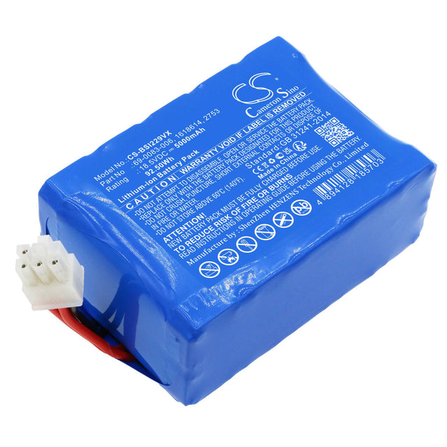 18.5V, Li-ion, 5000mAh, Vacuum battery fits Bissell, 2291, 2291+, 2294, 92.50Wh Vacuum Cameron Sino Technology Limited