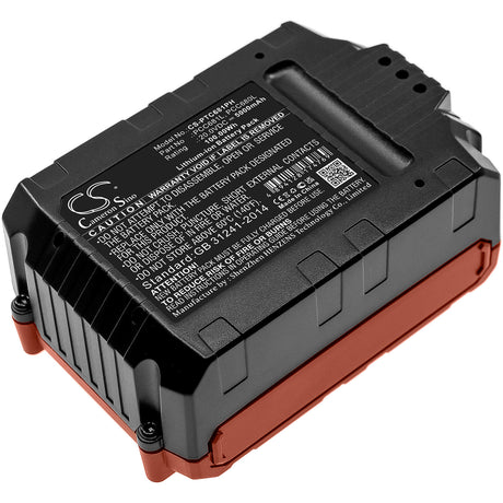 20.0V, Li-ion, 5000mAh, Power Tools battery fits Stanley, Black & Decker, Porter Cable, Fmc687l, Asd18 Typ 1, Asd18 Typ 2, 100Wh Power Tools Cameron Sino Technology Limited (Dangerous Goods)