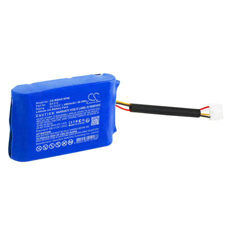 20.0V, Li-ion, 4900mAh, Lawn Mowers battery fits Mowox, Rm 1000 Wiu-sn, Silaro Robotic, 98.0Wh Lawn Mowers Cameron Sino Technology Limited