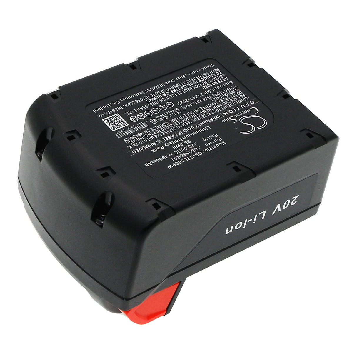 20.0V, Li-ion, 4900mAh, Power Tools battery fits Samuel, Stl-500, 98.0Wh Power Tools Cameron Sino Technology Limited (Power Tools)