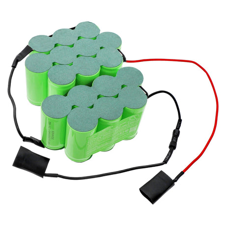 20.4V, Ni-MH, 2000mAh, Vacuum battery fits Bosch, Bbh22042, Bbh22042/01, 40.80Wh Vacuum Cameron Sino Technology Limited