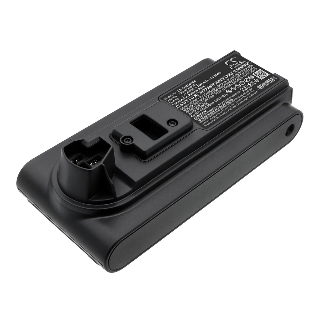 21.6V, Li-ion, 2000mAh, Vacuum battery fits Shark, Iz500, Iz531h, Iz540h, 43.20Wh Vacuum Cameron Sino Technology Limited