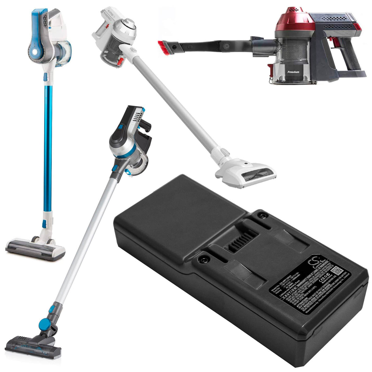 21.6V, Li-ion, 2000mAh, Vacuum battery fits Hoover, BH52200, BH52210, 43.20Wh Vacuum Cameron Sino Technology Limited (Suspended)