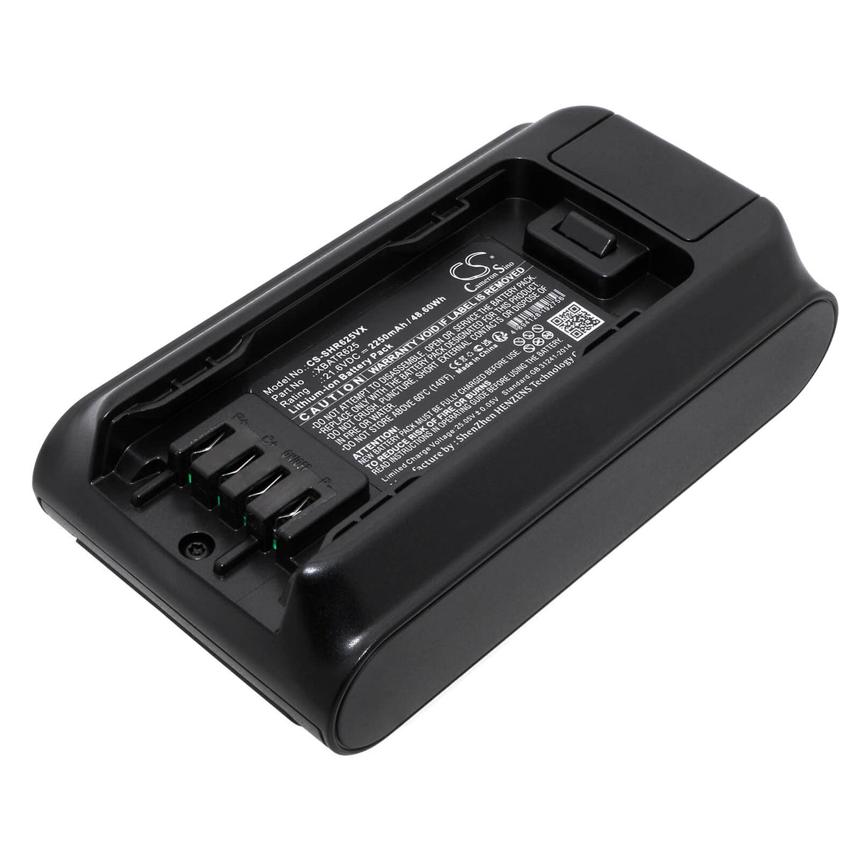 21.6v, Li-ion, 2250mah, Battery Fits Shark, Iw3110c, Iw3111c, 48.60wh Vacuum Cameron Sino Technology Limited   