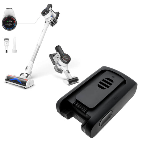 21.6V, Li-ion, 2500mAh, Vacuum battery fits Tineco, Pure One S11 Smart, Pure One S11 Tango, 54.0Wh Vacuum Cameron Sino Technology Limited