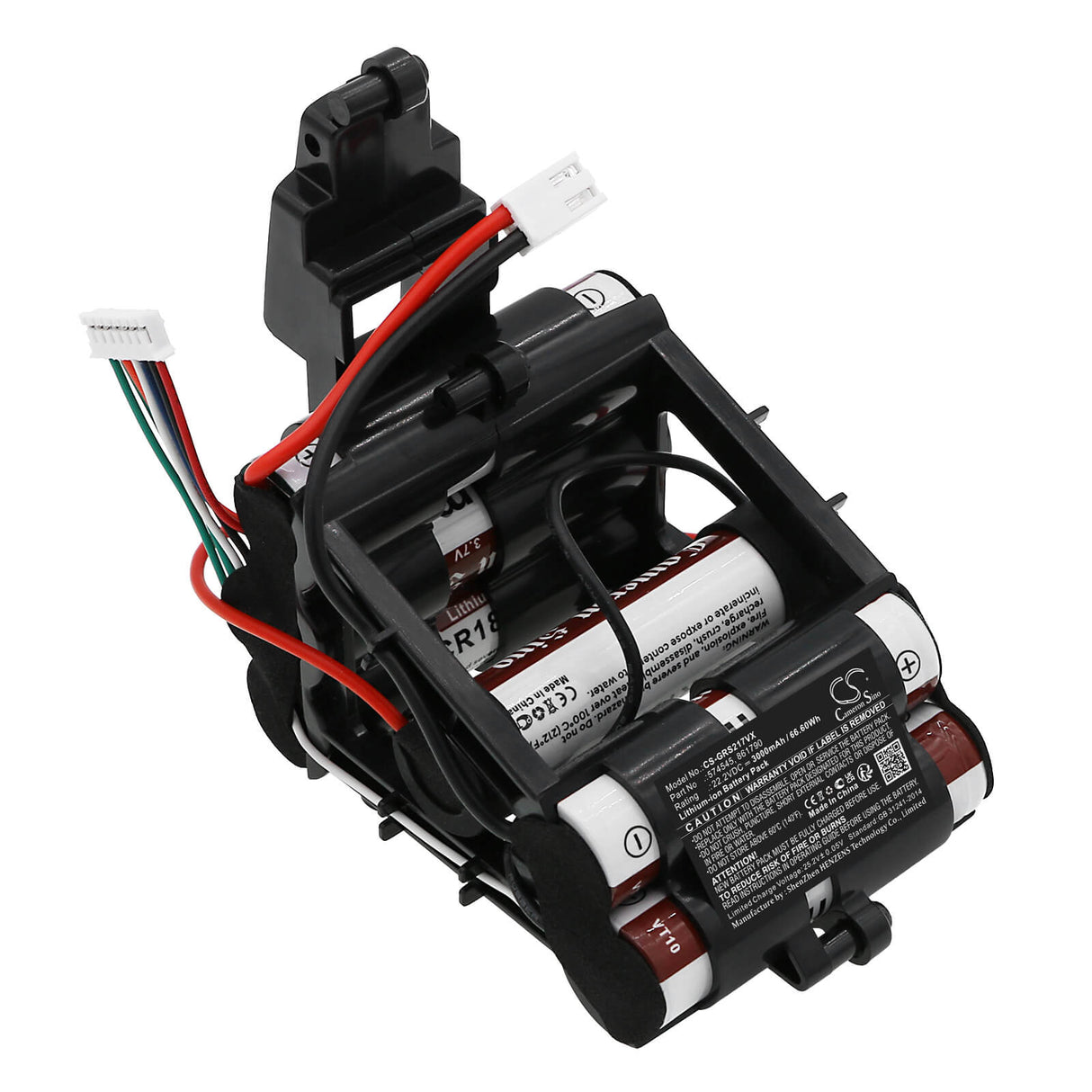 22.2V, Li-ion, 3000mAh, Vacuum battery fits Gorenje, 568211, 728268, 72826800, 66.60Wh Vacuum Cameron Sino Technology Limited