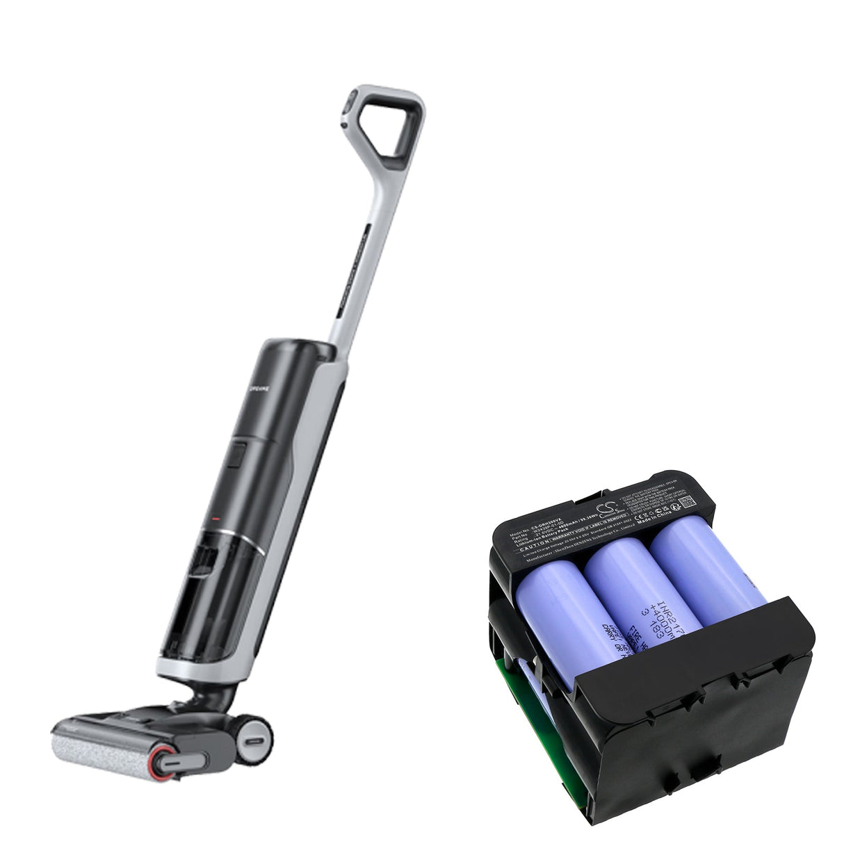 21.6V, Li-ion, 4600mAh, Vacuum battery fits Dreame, H30 Ultra, 99.36Wh Vacuum Cameron Sino Technology Limited