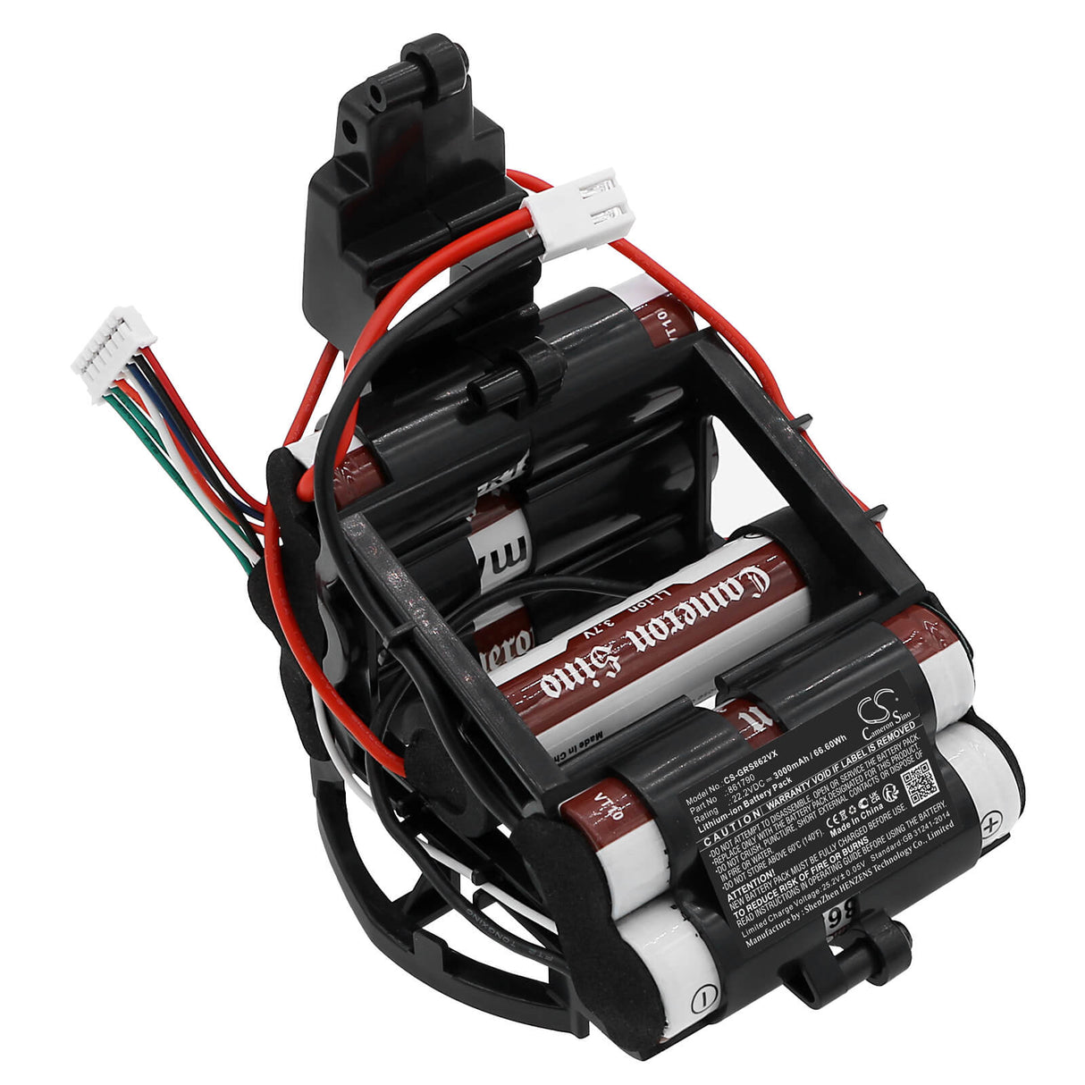 22.2V, Li-ion, 3000mAh, Vacuum battery fits Gorenje, Svc216fbks, Svc216fgd, Svc216fmb, 66.60Wh Vacuum Cameron Sino Technology Limited