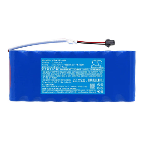 22.2V, Li-ion, 7800mAh, Lighting battery fits American Dj, Z-wif268, Wifly Exr Qa5 Ip, 173.16Wh Lighting & Studio Cameron Sino Technology Limited (Dangerous Goods)