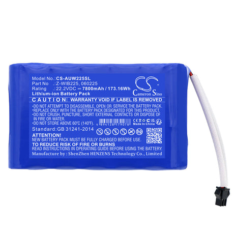 22.2V, Li-ion, 7800mAh, Lighting battery fits American Dj, 60225, Wifly Par Qa5, 173.16Wh Lighting & Studio Cameron Sino Technology Limited (Dangerous Goods)