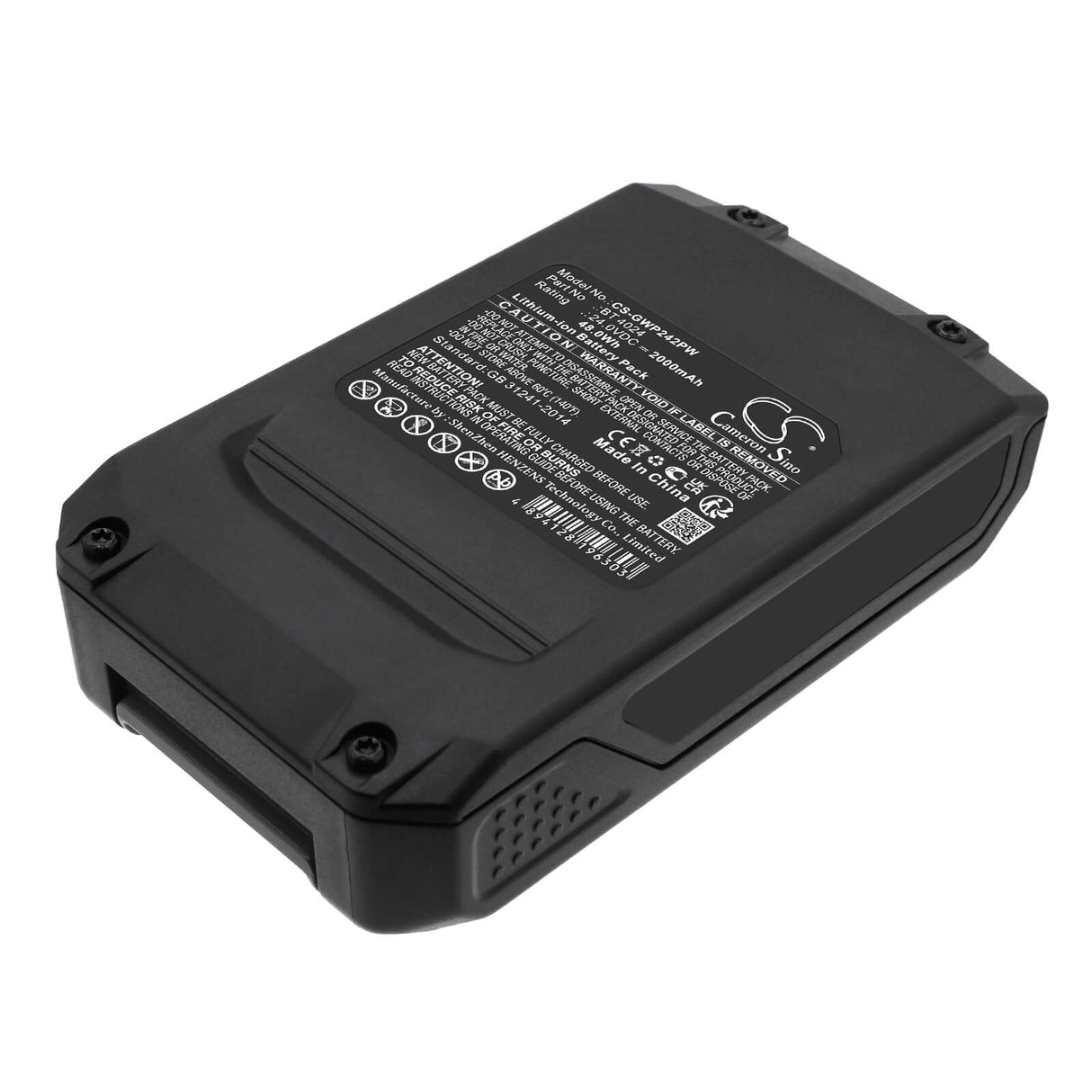 24.0V, Li-ion, 2000mAh, Power Tools battery fits Powerworks, Stiga, Alpina, Greenworks, 270401020, Bla 24 Li, C 24 Li, 48Wh Power Tools Cameron Sino Technology Limited (Power Tools)