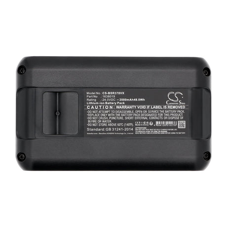 24.0V, Li-ion, 2000mAh, Vacuum battery fits Bissell, 3789, 3789u, 48.0Wh Vacuum Cameron Sino Technology Limited