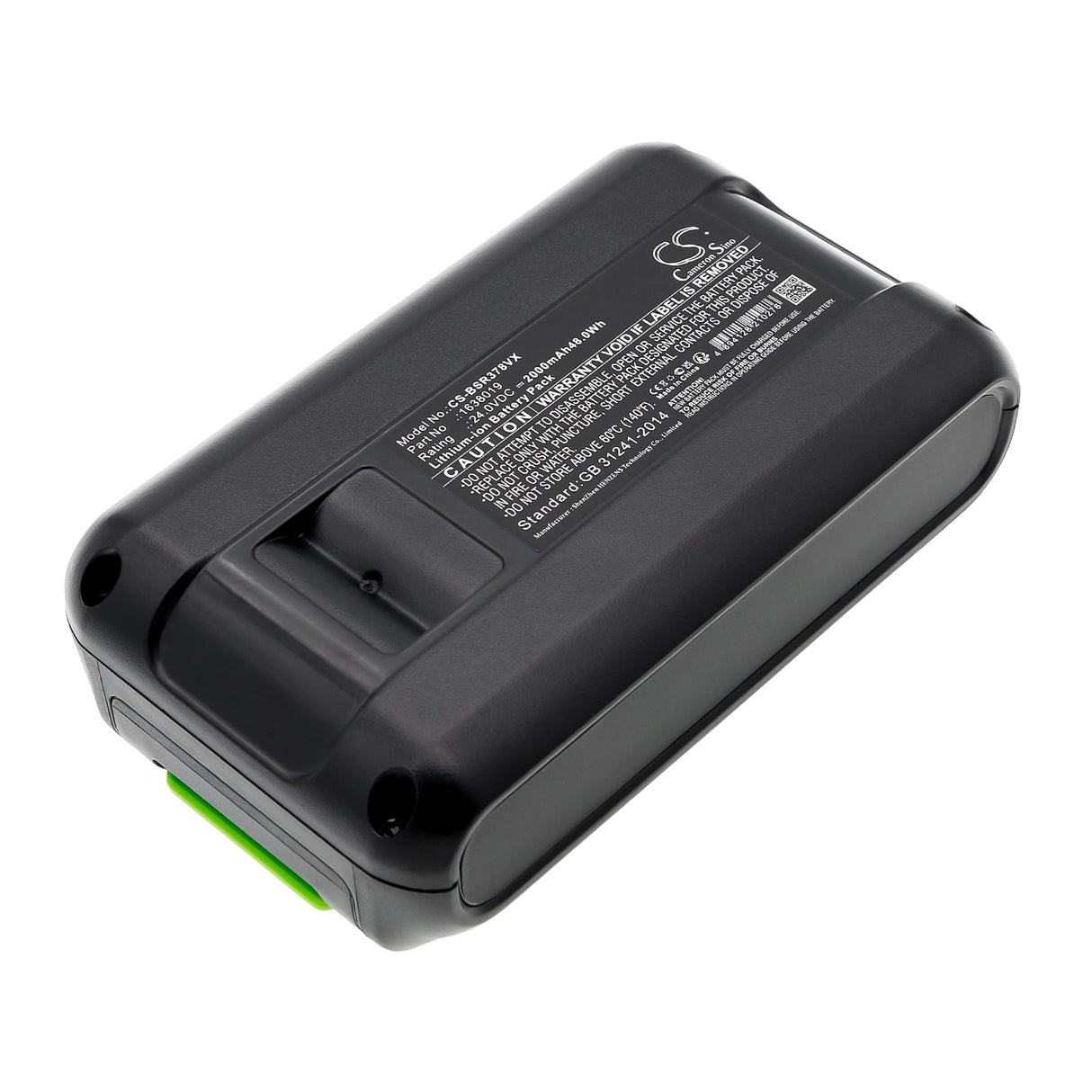 24.0V, Li-ion, 2000mAh, Vacuum battery fits Bissell, 3789, 3789u, 48.0Wh Vacuum Cameron Sino Technology Limited