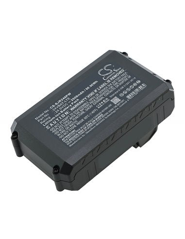 24.0V, Li-ion, 2500mAh, Gardening Tools battery fits Snow Joe, 24vbat-lte, 24v-ajc-lte, 24v-jb-lte, 60.00Wh Gardening Tools Cameron Sino Technology Limited (Power Tools)