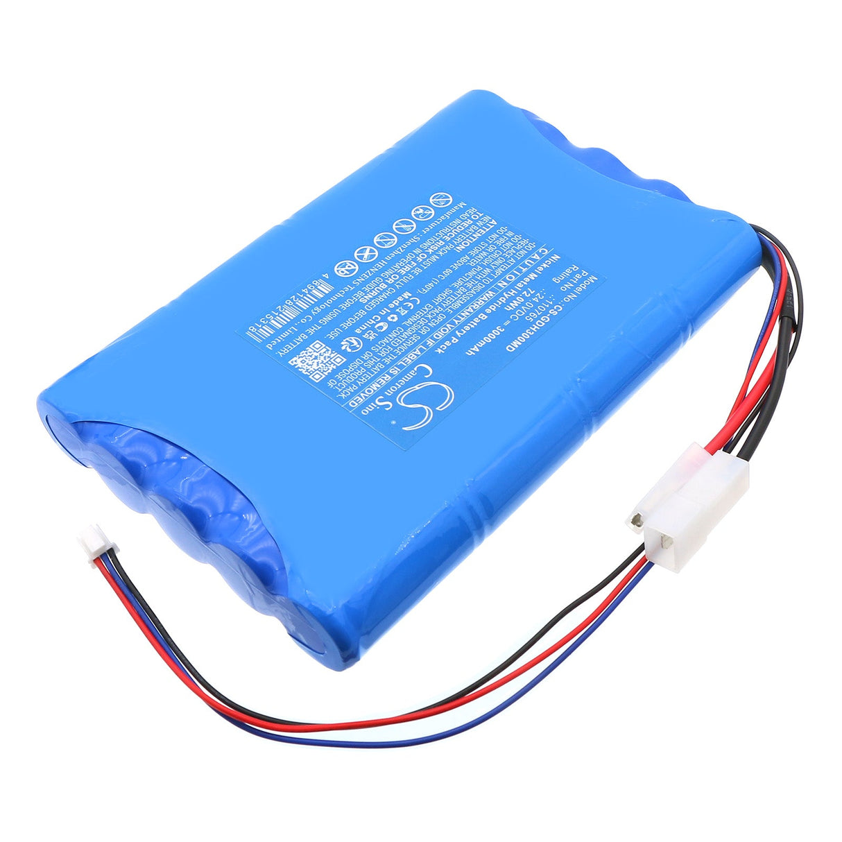 24.0V, Ni-MH, 3000mAh, Medical battery fits Guldmann, 110765, Gh3 Ceiling Lift, Gh3+ Ceiling Lift, 72.0Wh Medical Cameron Sino Technology Limited (Medical)