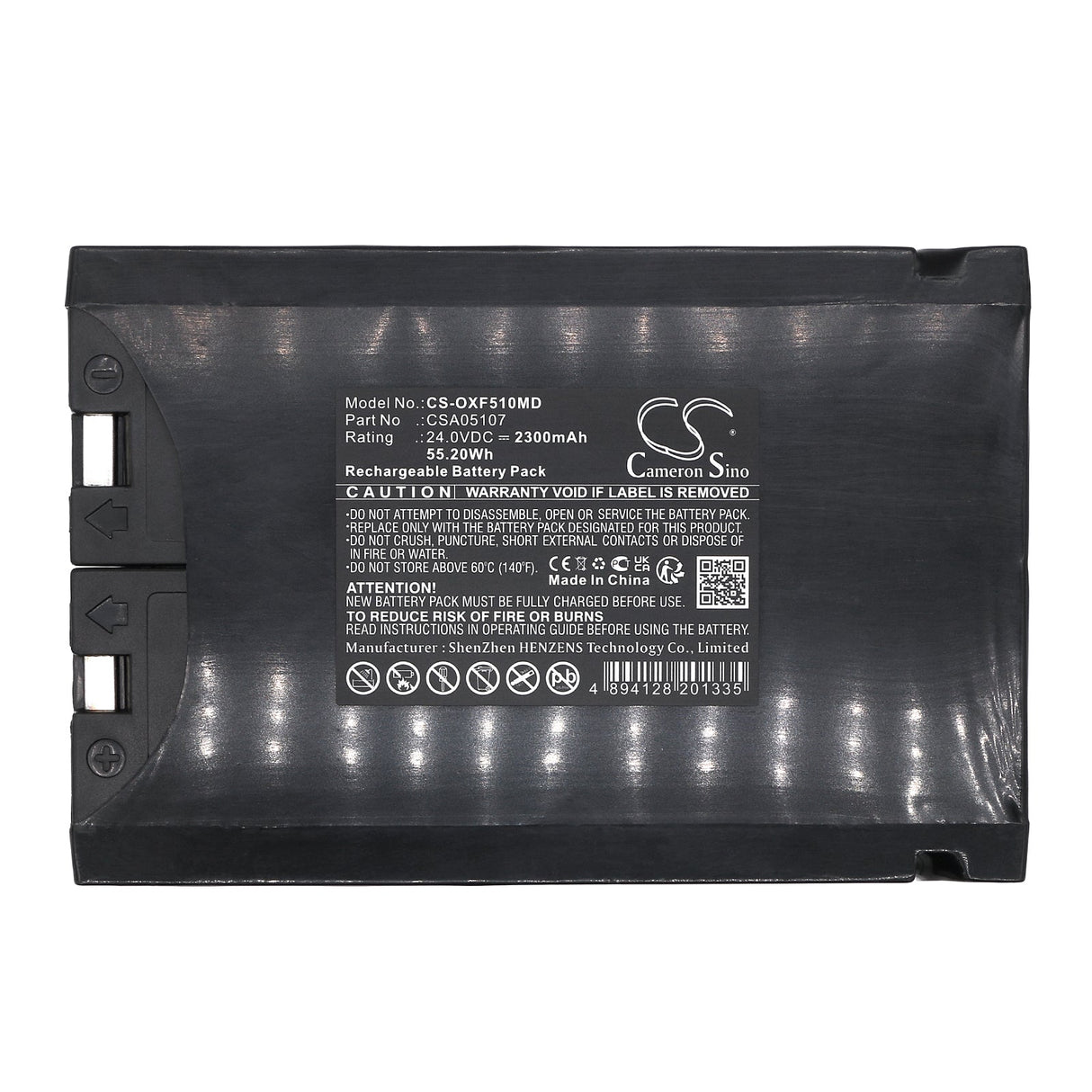 24.0V, Sealed Lead Acid, 2300mAh, Medical battery fits Bhm Medical, Oxford, Sunrise, Csa05107, A8500, Voyager Portable Track Lift, 55.20Wh Medical Cameron Sino Technology Limited (Medical)