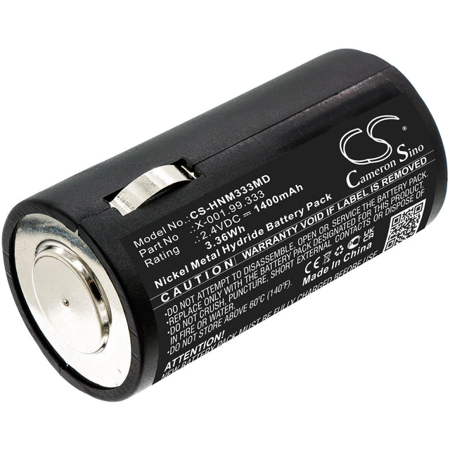 2.4V, Ni-MH, 1400mAh, Medical battery fits Heine, X-001.99.333, Old S2z Handles, 3.36Wh Medical Cameron Sino Technology Limited (Medical)