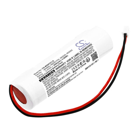 2.4V, Ni-CD, 2000mAh, Emergency Lighting battery fits Ura, Baeh, Arts, Legrand, Hb00010ta, 111903, 117318, 4.80Wh Emergency Lighting Cameron Sino Technology Limited
