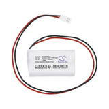 2.4V, Ni-CD, 800mAh, Emergency Lighting battery fits Kaufel, 248bhxs1p, 850.0061, Fire Exit Light, 1.92Wh Emergency Lighting Cameron Sino Technology Limited