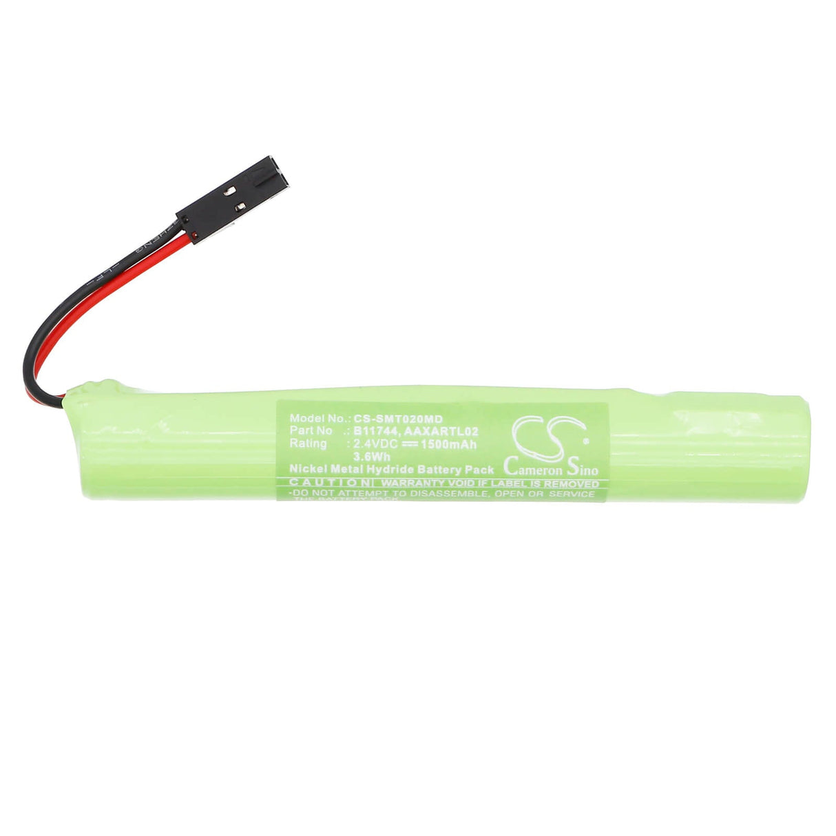 2.4V, Ni-MH, 1500mAh, Medical battery fits Siemens, Microscan Turbidity Meter, 3.6Wh Medical Cameron Sino Technology Limited (Medical)