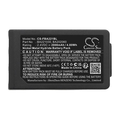 2.4v, Ni-mh, 2000mah, Crane Remote Battery Fits Hbc Patrol S, Radiomatic Rv, 4.80wh Crane Remote Control Cameron Sino Technology Limited   