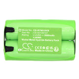 2.4V, Ni-MH, 2000mAh, Vacuum Battery fits Rowenta, Tn5100f0/3m0, Tn5120f0/3m0, 4.80Wh Vacuum Cameron Sino Technology Limited