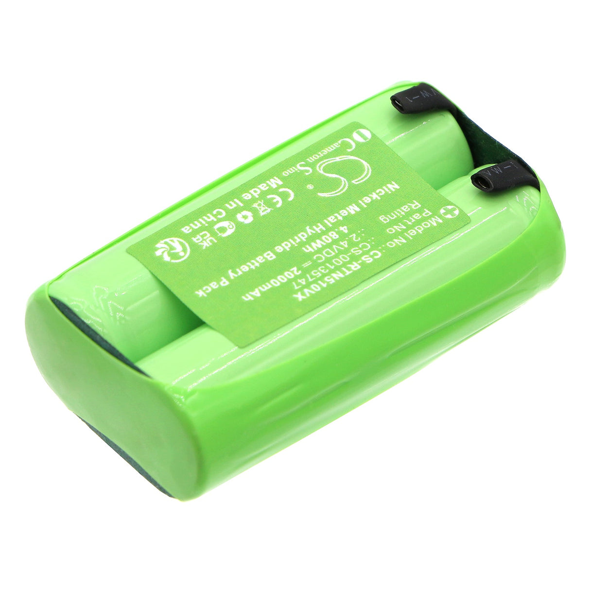 2.4V, Ni-MH, 2000mAh, Vacuum Battery fits Rowenta, Tn5100f0/3m0, Tn5120f0/3m0, 4.80Wh Vacuum Cameron Sino Technology Limited