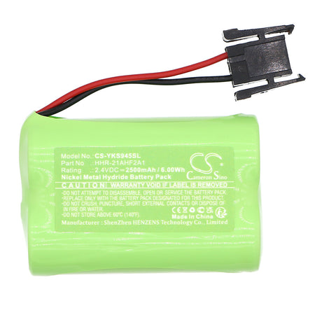 2.4V, Ni-MH, 2500mAh, PLC Battery fits Yokogawa, S9548fa, 6.00Wh PLC Cameron Sino Technology Limited