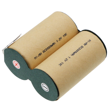 2.4V, Ni-MH, 3000mAh, Vacuum battery fits Miele, Ep1500cs, Staubsauger Ep1500cs, 7.20Wh Vacuum Cameron Sino Technology Limited