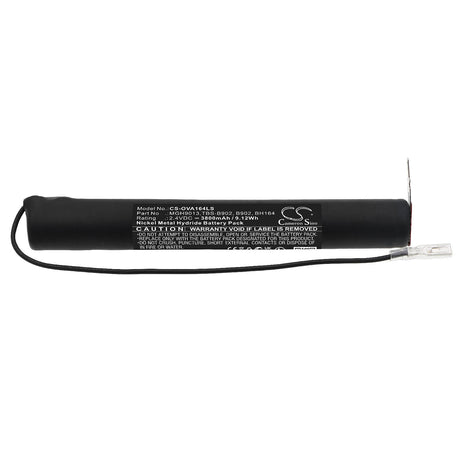 2.4V, Ni-MH, 3800mAh, Emergency Lighting battery fits Mackwell, B902, 2qqmh40cp, 2qqmh4-0-cp, 9.12Wh Emergency Lighting Cameron Sino Technology Limited