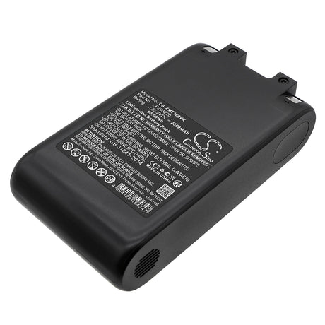 25.2V, Li-ion, 2500mAh, Vacuum battery fits Dreame, V12s, V16s, Wp1, 63.00Wh Vacuum Cameron Sino Technology Limited