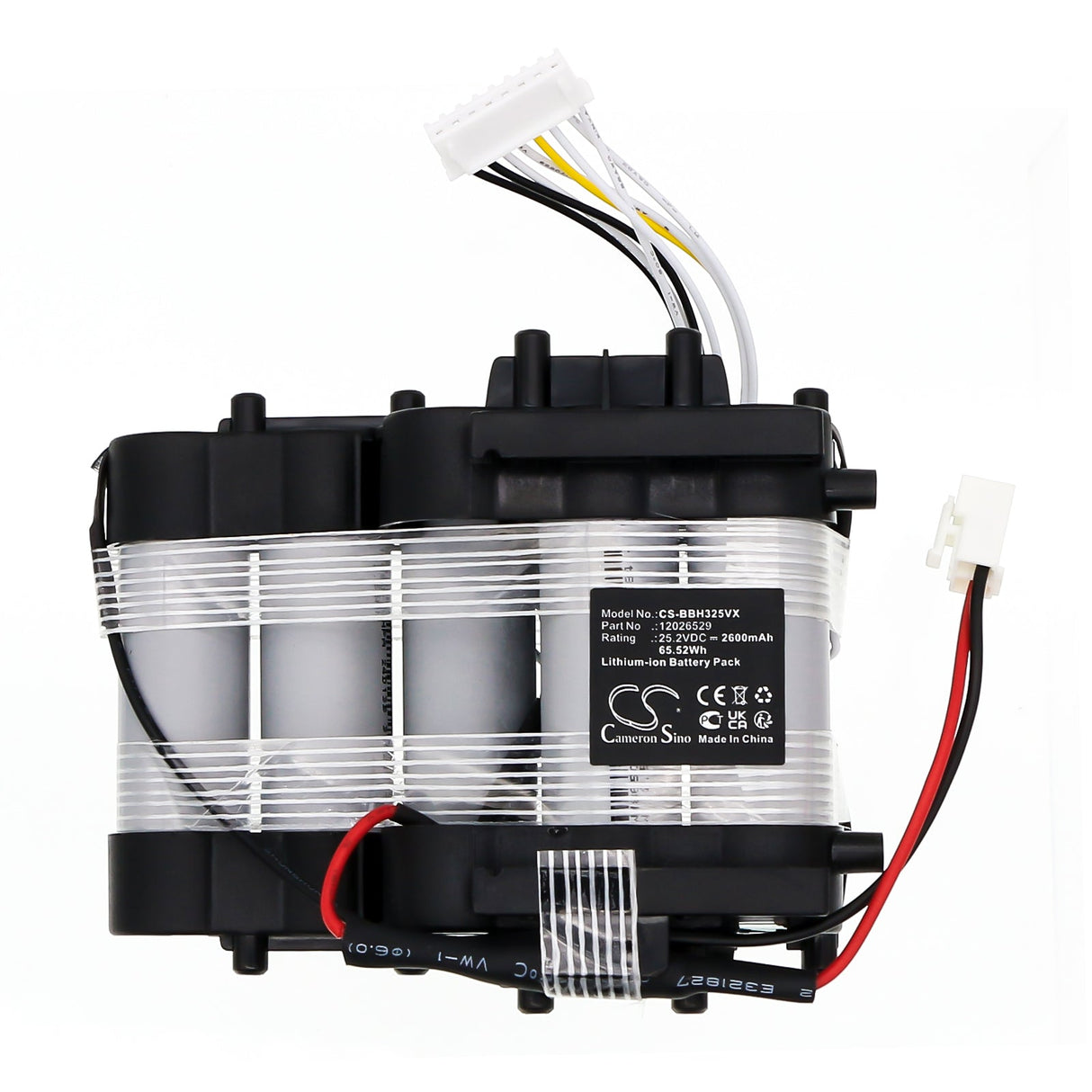 25.2V, Li-ion, 2600mAh, Vacuum battery fits Bosch, Bbh3251gb/01, Bbh3251gb/03, 65.52Wh Vacuum Cameron Sino Technology Limited