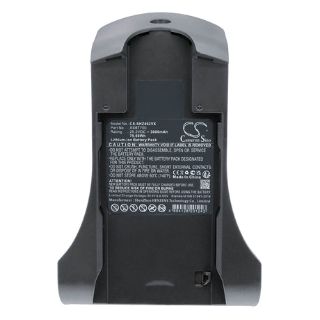 25.2V, Li-ion, 3000mAh, Vacuum Battery fits Shark, Brushroll Iz202, Iz201, 75.60Wh Vacuum Cameron Sino Technology Limited