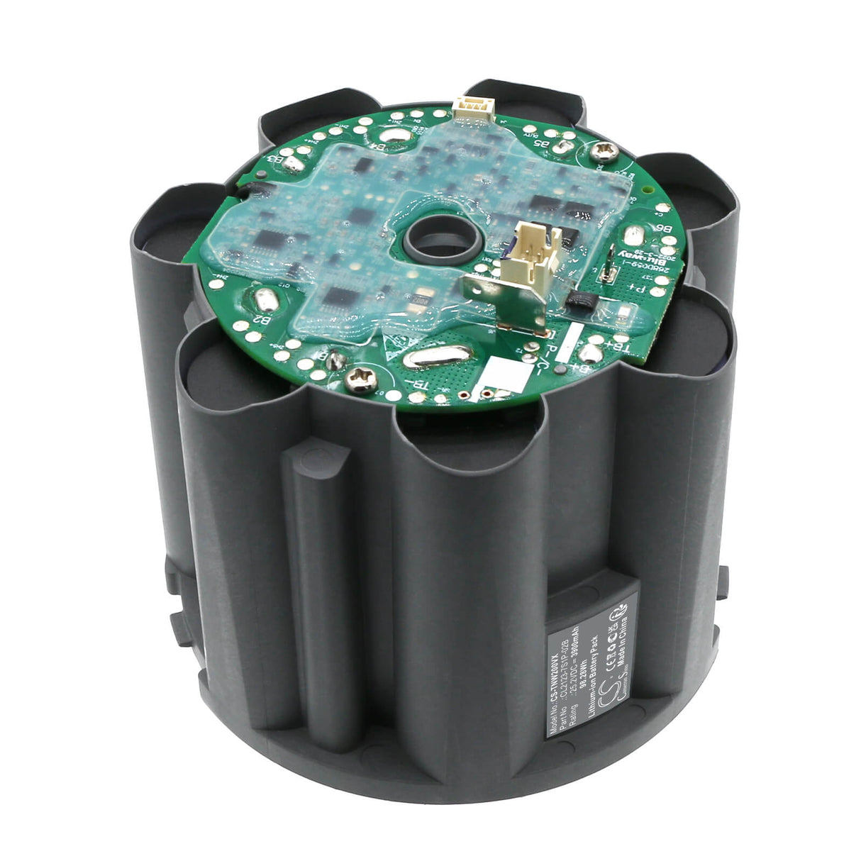 25.2V, Li-ion, 3900mAh, Vacuum battery fits Tineco, 3.0led 3.0lcd, 3.0plus, Floor One Booster Pro, 98.28Wh Vacuum Cameron Sino Technology Limited