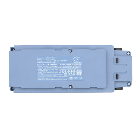 25.2V, Li-ion, 4500mAh, Vacuum battery fits Ideebo, Alfabot, T30, T36, 113.40Wh Vacuum Cameron Sino Technology Limited (Dangerous Goods)