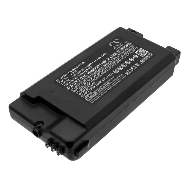 25.69V, Li-ion, 2500mAh, Vacuum battery fits Miele, Duoflex Allfloor, Duoflex Cat & Dog, Duoflex Extra, 64.23Wh Vacuum Cameron Sino Technology Limited