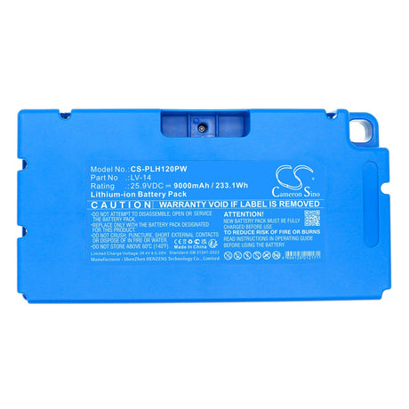 25.9V, Li-ion, 9000mAh, Lawn Mowers battery fits Polisher, Bp130liiii, Bp150liii, 233.1Wh Lawn Mowers Cameron Sino Technology Limited