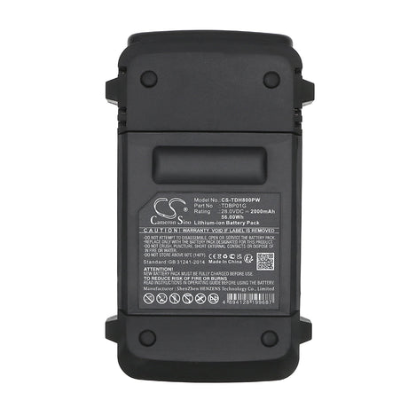 28.0V, Li-ion, 2000mAh, Lawn Mowers Battery fits Teccpo, Tdab03g, Tdht01g, 56.00Wh Lawn Mowers Cameron Sino Technology Limited