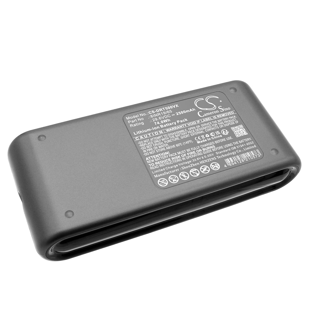 29.6V, Li-ion, 2500mAh, Vacuum battery fits Deerma, T50, 74.0Wh Vacuum Cameron Sino Technology Limited