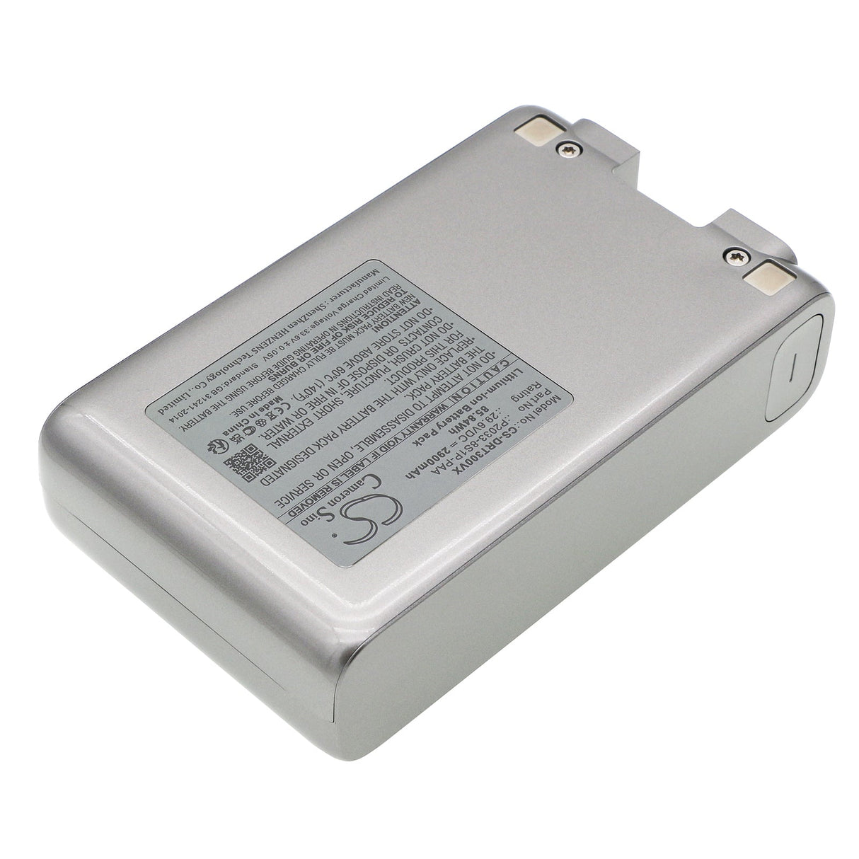 29.6V, Li-ion, 2900mAh, Vacuum battery fits Dreame, T30, T30 Neo, 85.84Wh Vacuum Cameron Sino Technology Limited